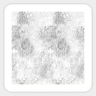 Light Gray Abstract Texture Sticker